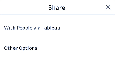 تعامل با‍ داده ها در Tableau Mobile