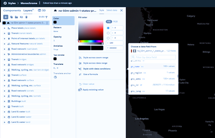 استفاده از Mapbox برای ساختن نقشه در Tableau