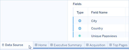 استفاده از Accelerators در Tableau