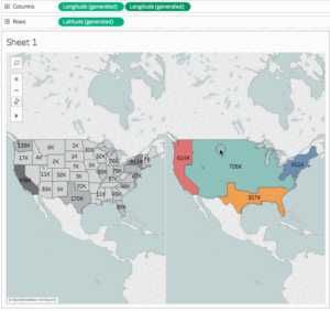 نقشه برداری با Tableau