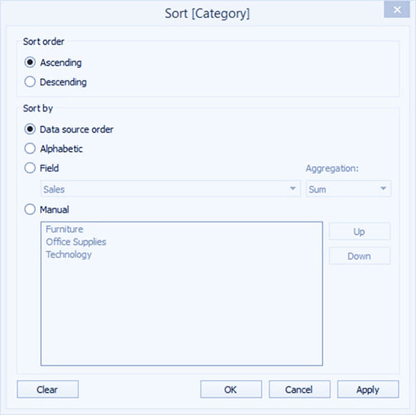Tableau Grouping