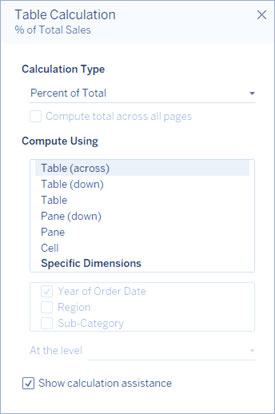 جدول متنی (Text Table) در Tableau