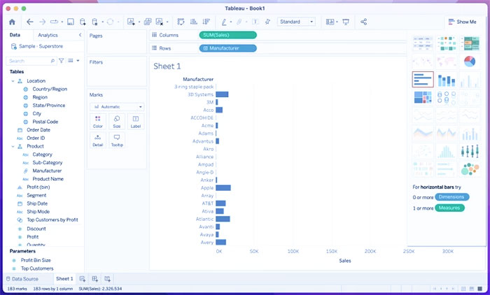 فیلتر Top N در Tableau