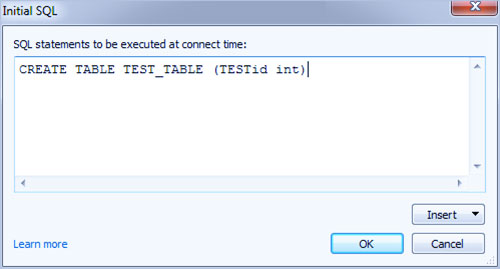 run initial sql in tableau