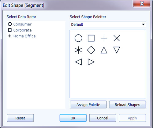 افزودن tooltip ها به علامت ها در Tableau