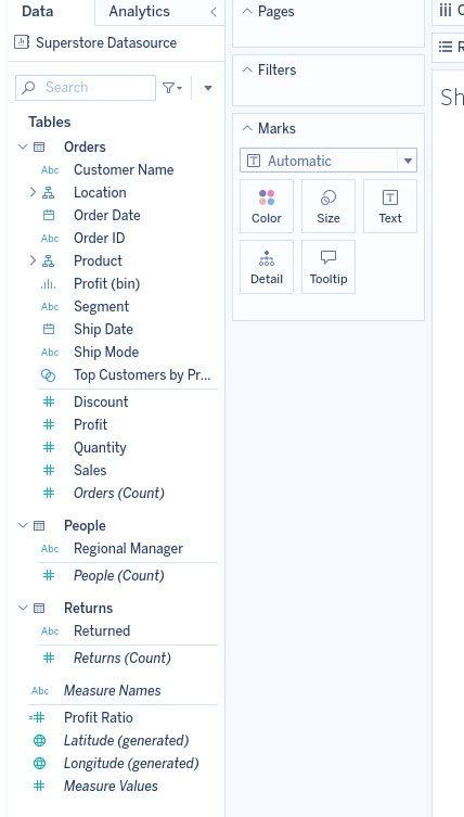 create dashboard tableau