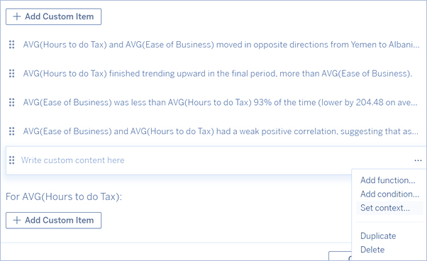 Context Variables