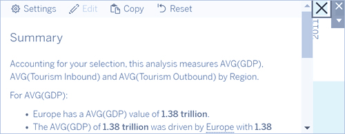 Pop-Up Tableau Data Story