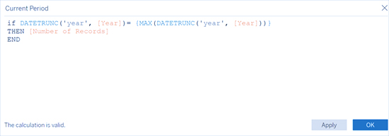 Custom Measure Relationships in Tableau Data Story