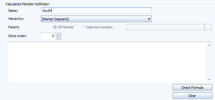 Create a Calculated Member