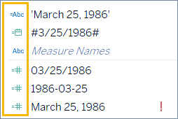 توابع تاریخ Date Function در Tableau