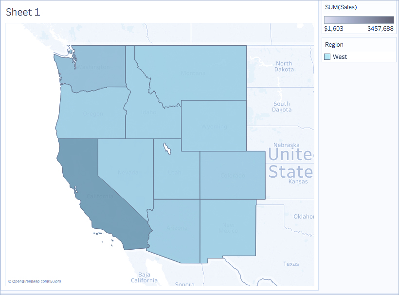 توابع User (کاربر) در Tableau