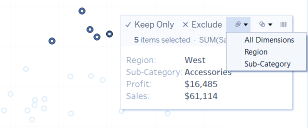 Color a View Using Groups