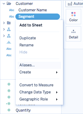 Create Aliases to Rename Members