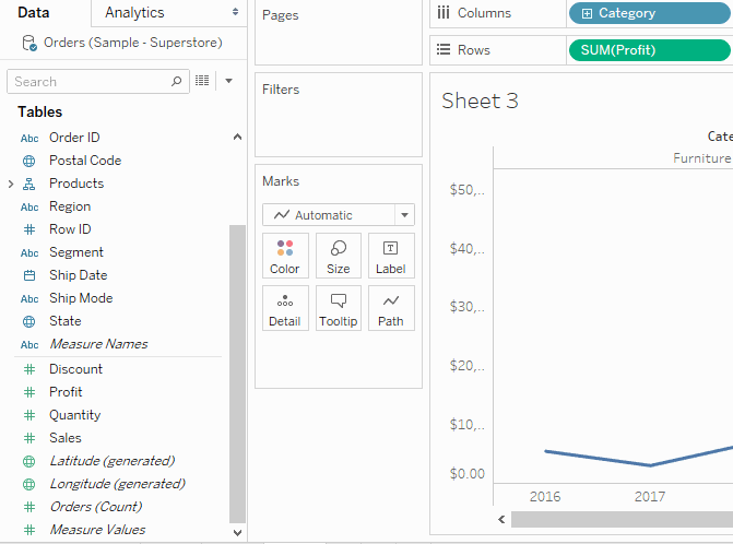Organize and Customize Fields in the Data Pane