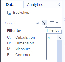 Organize and Customize Fields in the Data Pane