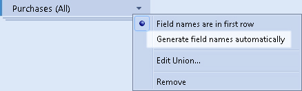 ایجاد تغییرات و اصلاحیات در Union تبلو