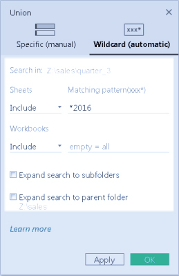Union Data in Tableau