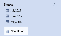 Union Data in Tableau