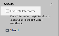 پاکسازی دادهها با ابزار Data Interpreter در Tableau