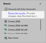 پاکسازی دادهها با ابزار Data Interpreter در Tableau