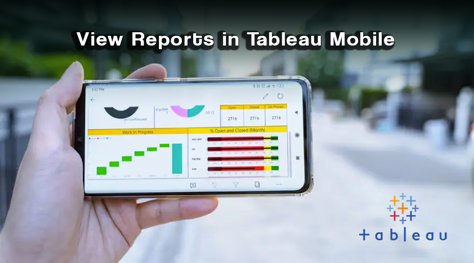 تعامل با‍ داده ها در Tableau Mobile