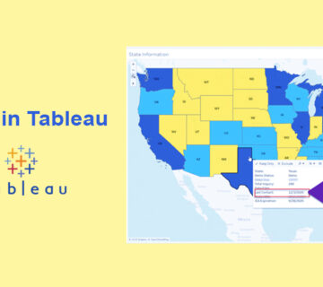 نحوه قرار دادن دستی Tooltip در Tableau