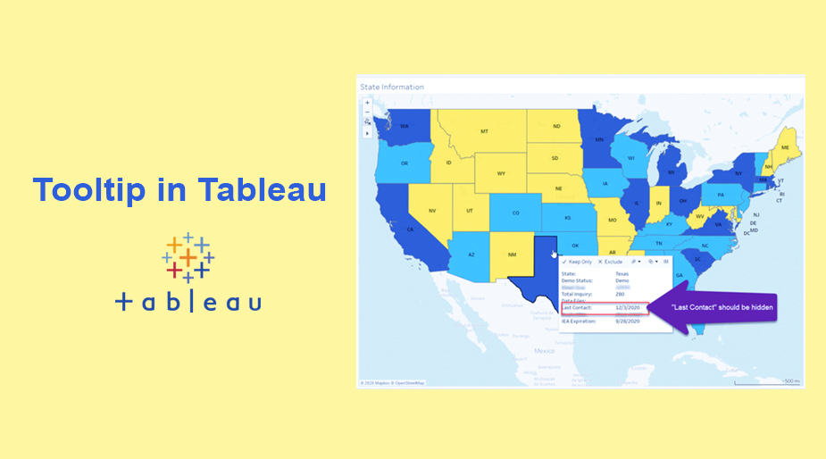 نحوه قرار دادن دستی Tooltip در Tableau