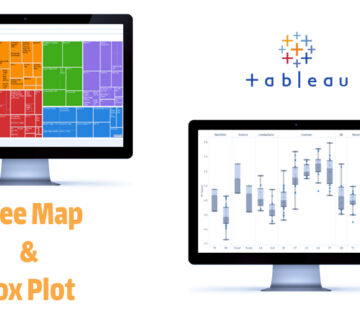 نمودارهای Box Plot و Tree Map در تبلو