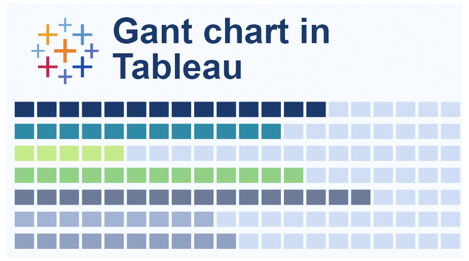 نمودار گانت (Gantt) در نرم افزار تبلو