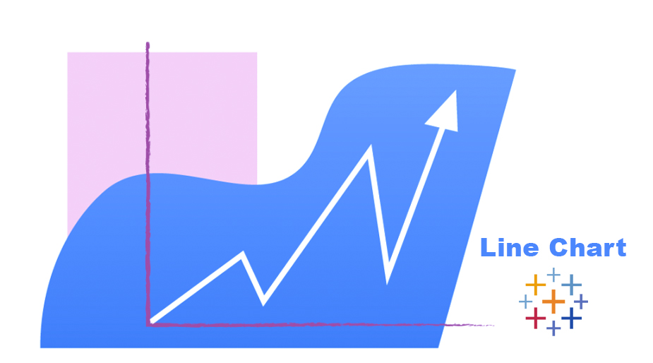 نمودار خطی (Line Chart) در تبلو