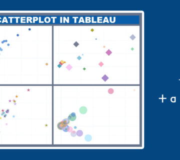 نمودارهای پراکندگی (Scatter Plot) در تبلو