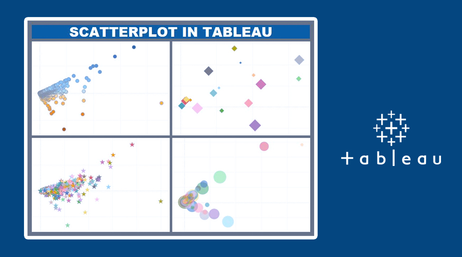 نمودارهای پراکندگی (Scatter Plot) در تبلو