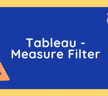 ایجاد فیلتر اندازه گیری (Measure) در Tableau