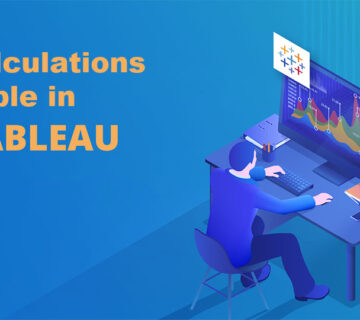 تبدیل مقادیر با محاسبات جدول در Tableau