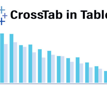 جداول متقاطع | Crosstab Tables در Tableau