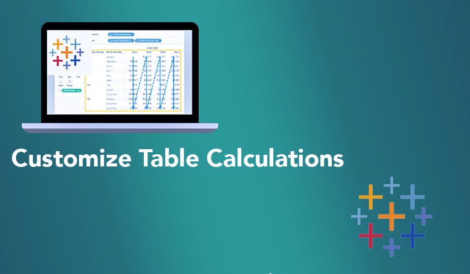 کاستوم و سفارشی کردن Table Calculation