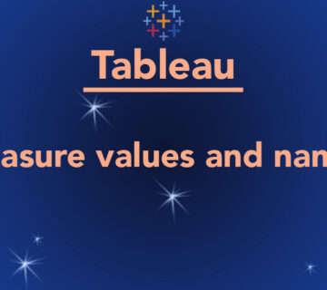 Measure Values -Measure Names