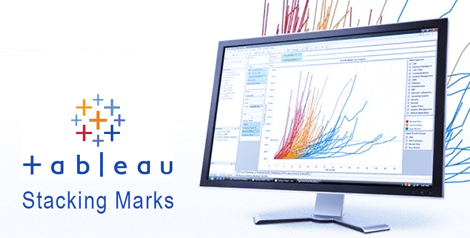 Stacking marks در Tableau Desktop