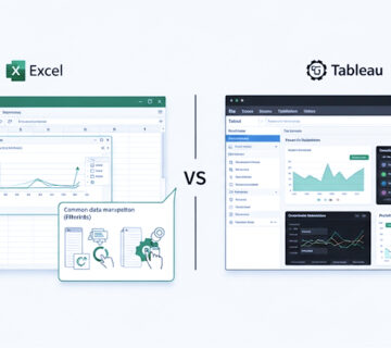اکسل در مقابل Tableau