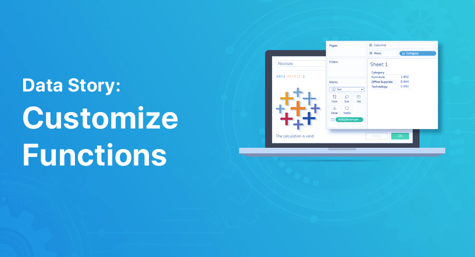 Customize Functions Tableau Data Story