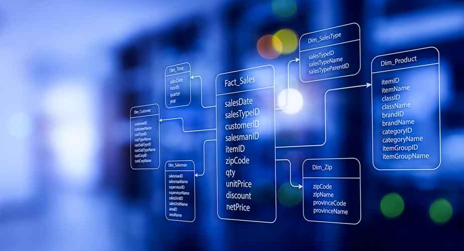 ساخت یک مدل داده رابطهای چندوجهی Multi fact Relationship Data Model
